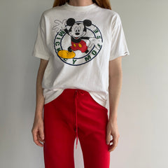 1980s Mickey Mouse with a Misplaced Finger on the Sleeve - Misprint T-Shirt