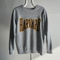 1980s I Never Went To Harvard - Small Print Sweatshirt