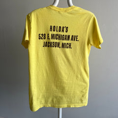 1970s Frigidaire Socks It To 'Em - Holda's Jackson, Michigan T-Shirt - WOWZA