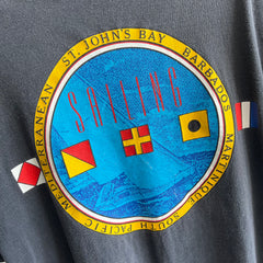 1980s St. John's Bay Barbados Cotton Sailing T-Shirt