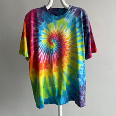 1990s Bailey's Elementary Tie Dye Cotton T-Shirt