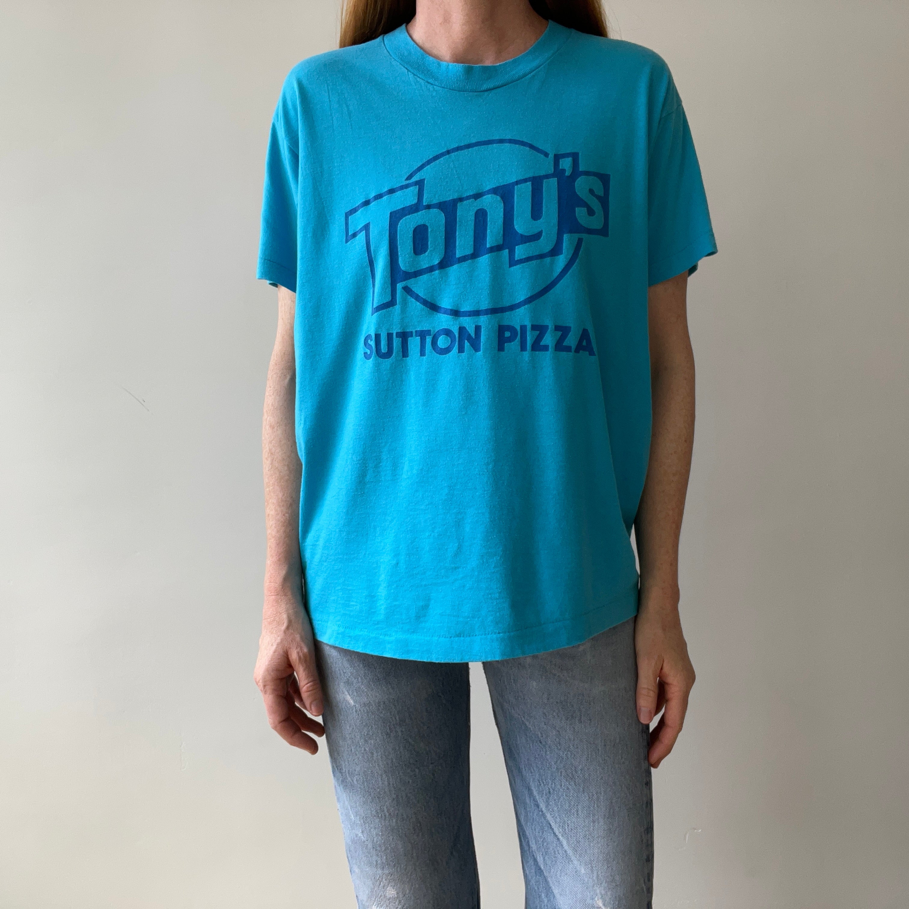 1970s/80s Tony's Sutton Pizza T-Shirt :)