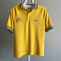 1970s Prima Donna Super Cool Jersey Knit Polo Shirt