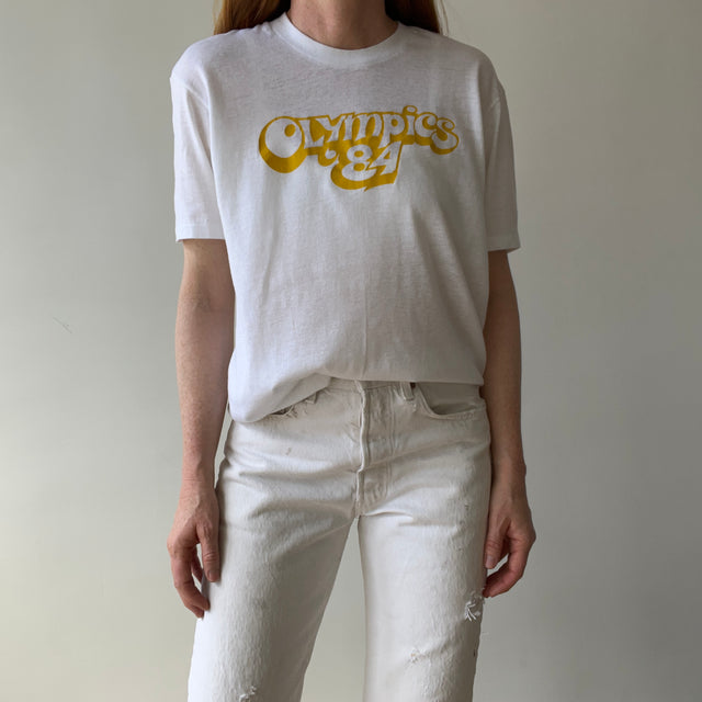T-shirt teinté de peinture noire vierge des années 00