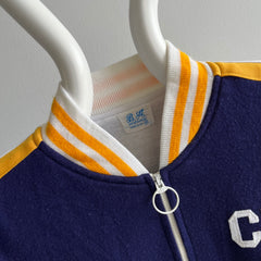 1960/70s ? Sweatshirt Jacket Zip Up OMG! Millie, You Were One Cool Kid