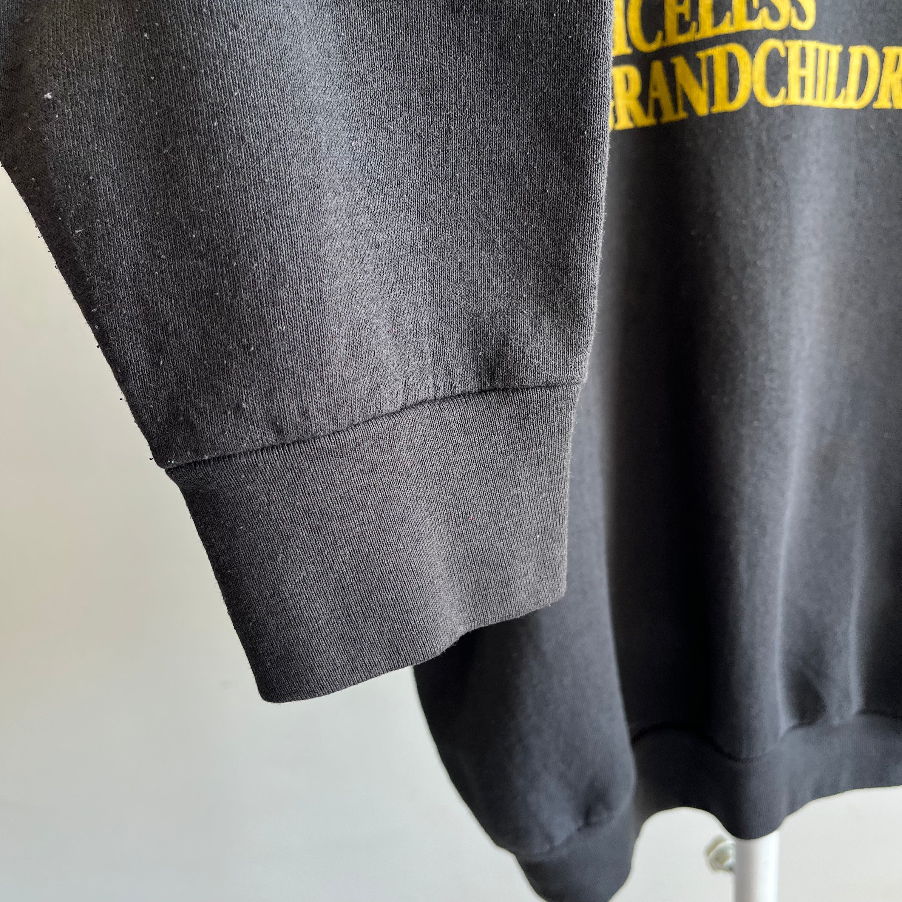 1980s Not Rich and Famous Grandparent Sweatshirt