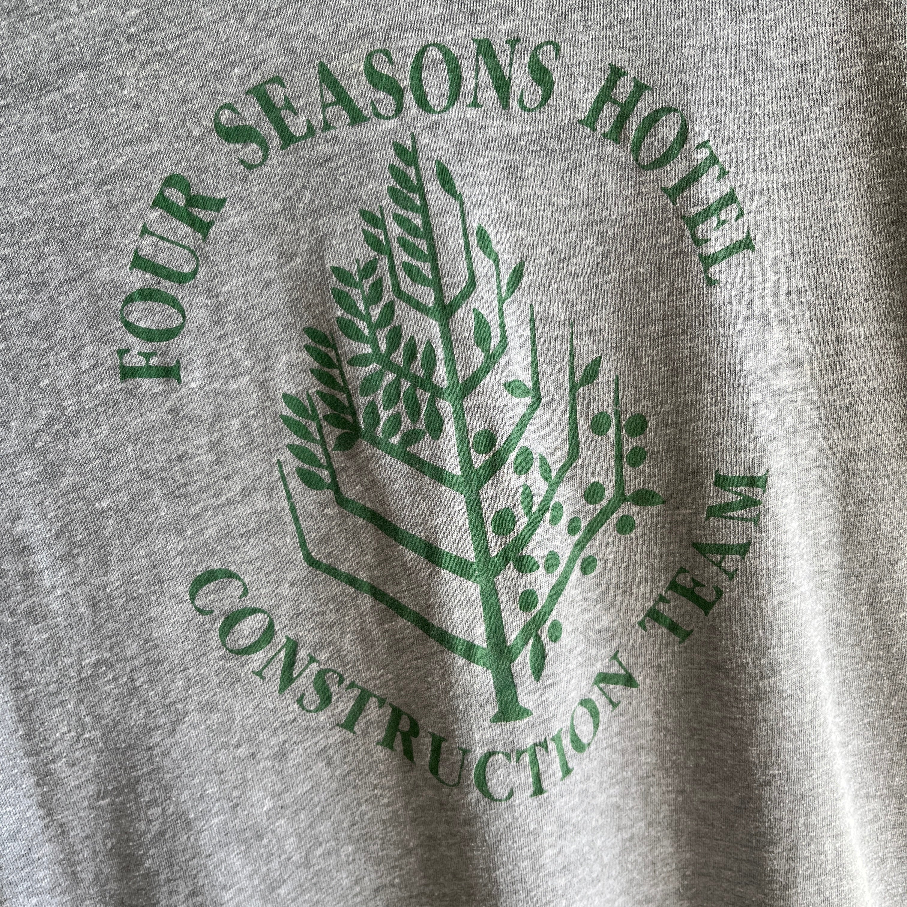 1908s Four Seasons Hotel Construction Crew T-Shirt