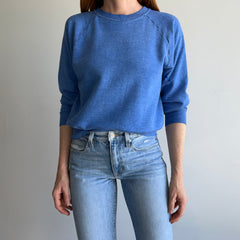 1970s Heather Blue Epic DCQL Raglan (IYKYK)