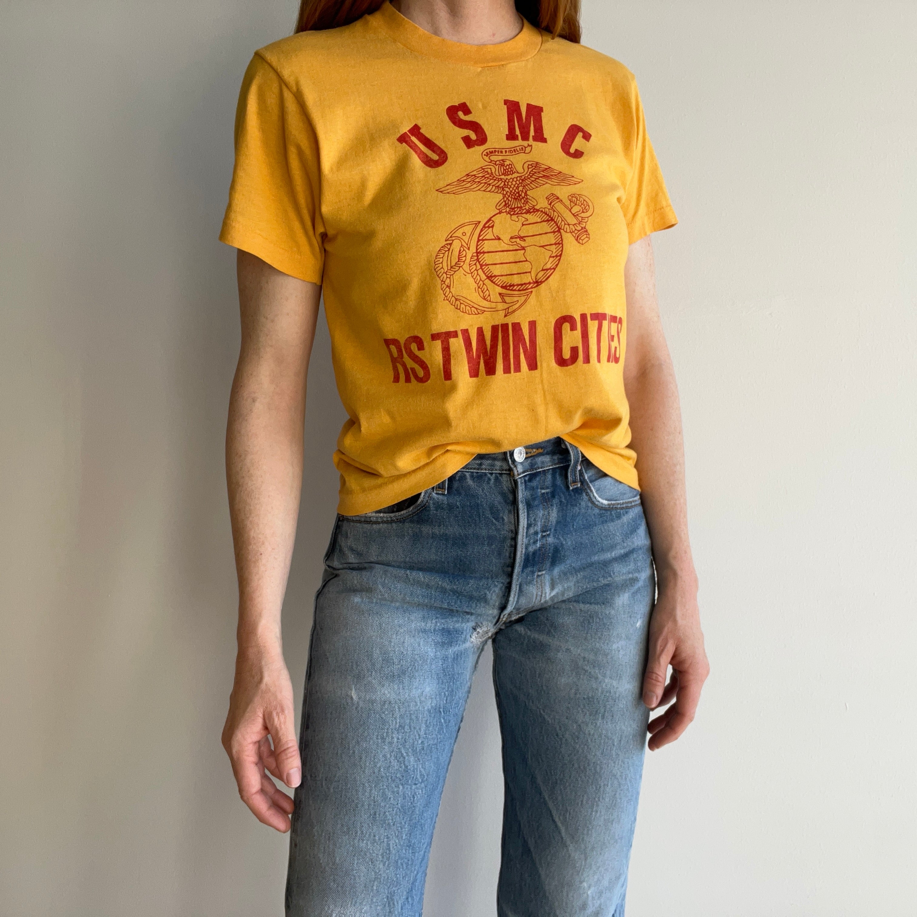 1980s United States Marine Corps RS Twin Cities T-Shirt