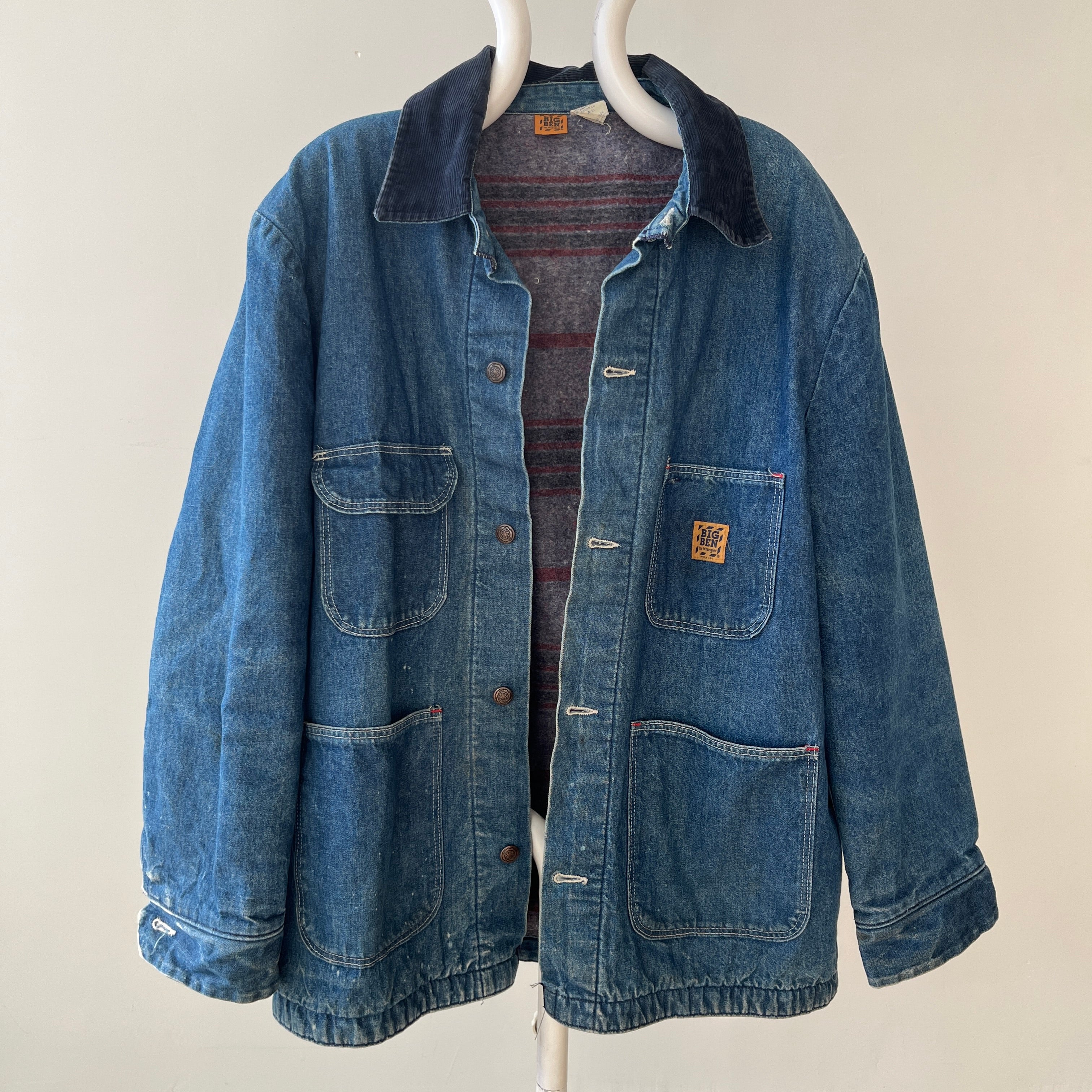 1970s Big Ben Wool Lined Chore Jacket