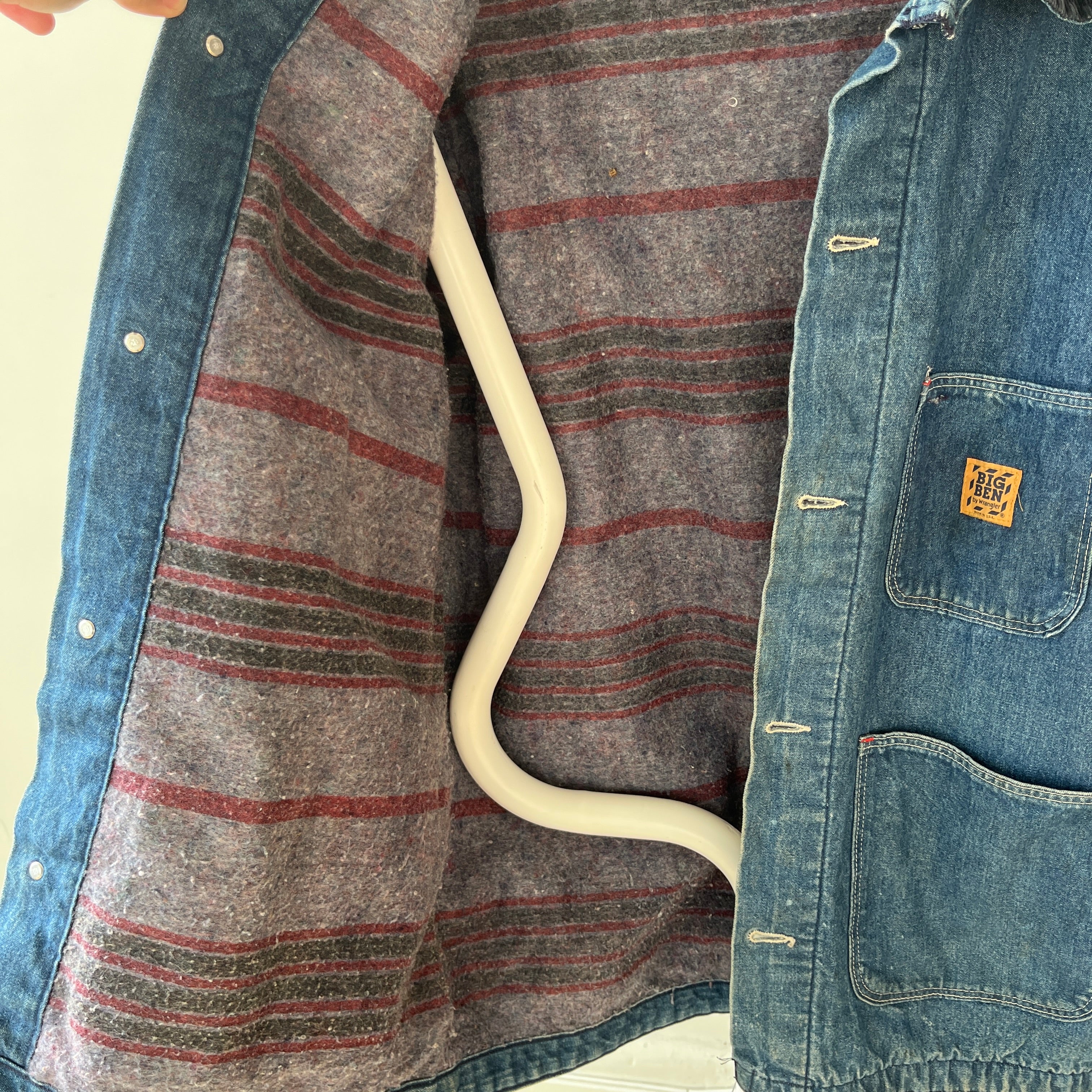 1970s Big Ben Wool Lined Chore Jacket