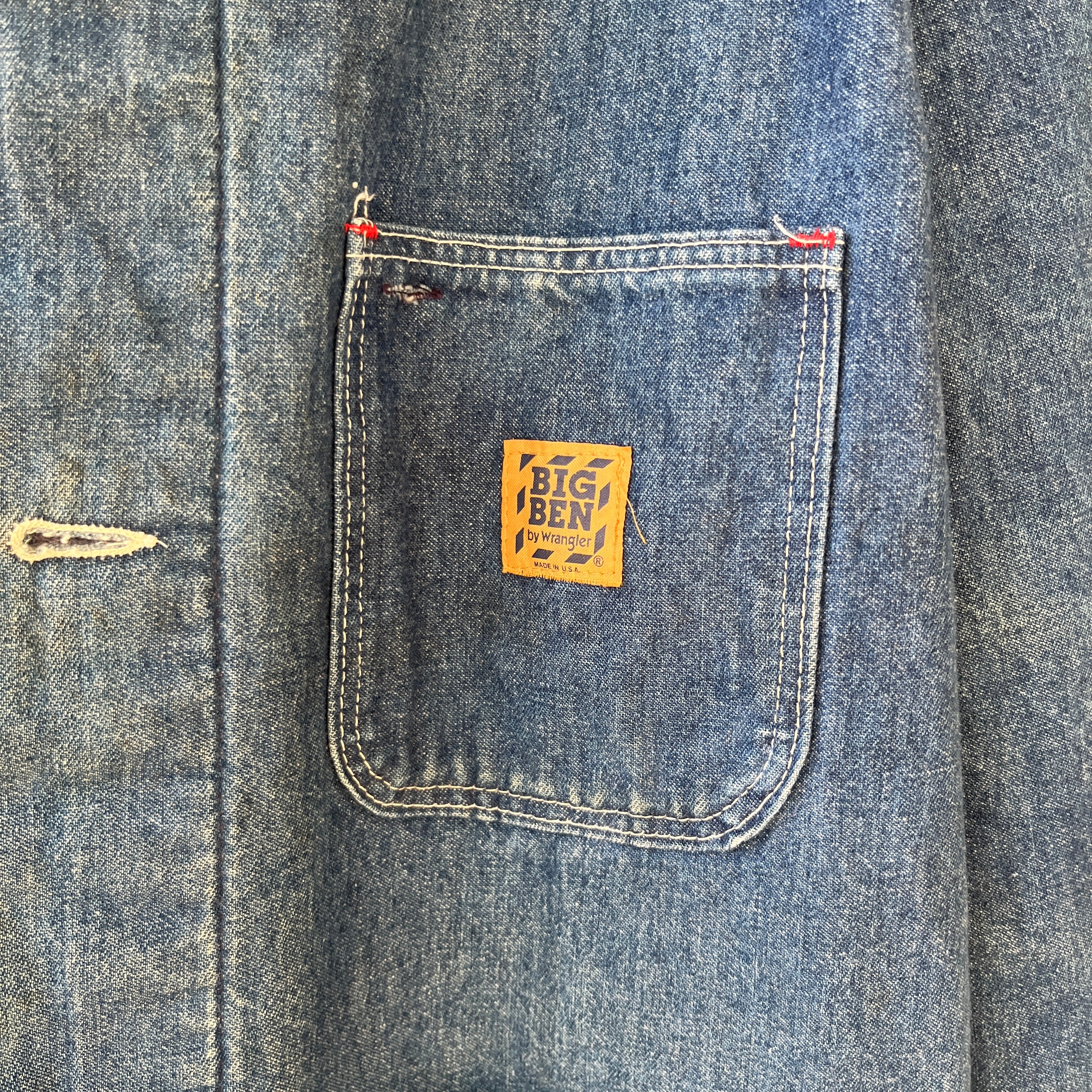 1970s Big Ben Wool Lined Chore Jacket