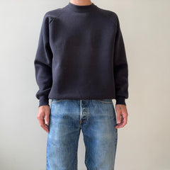 00s Heavy Weight Blank Black Sweatshirt par FOTL - Structuré