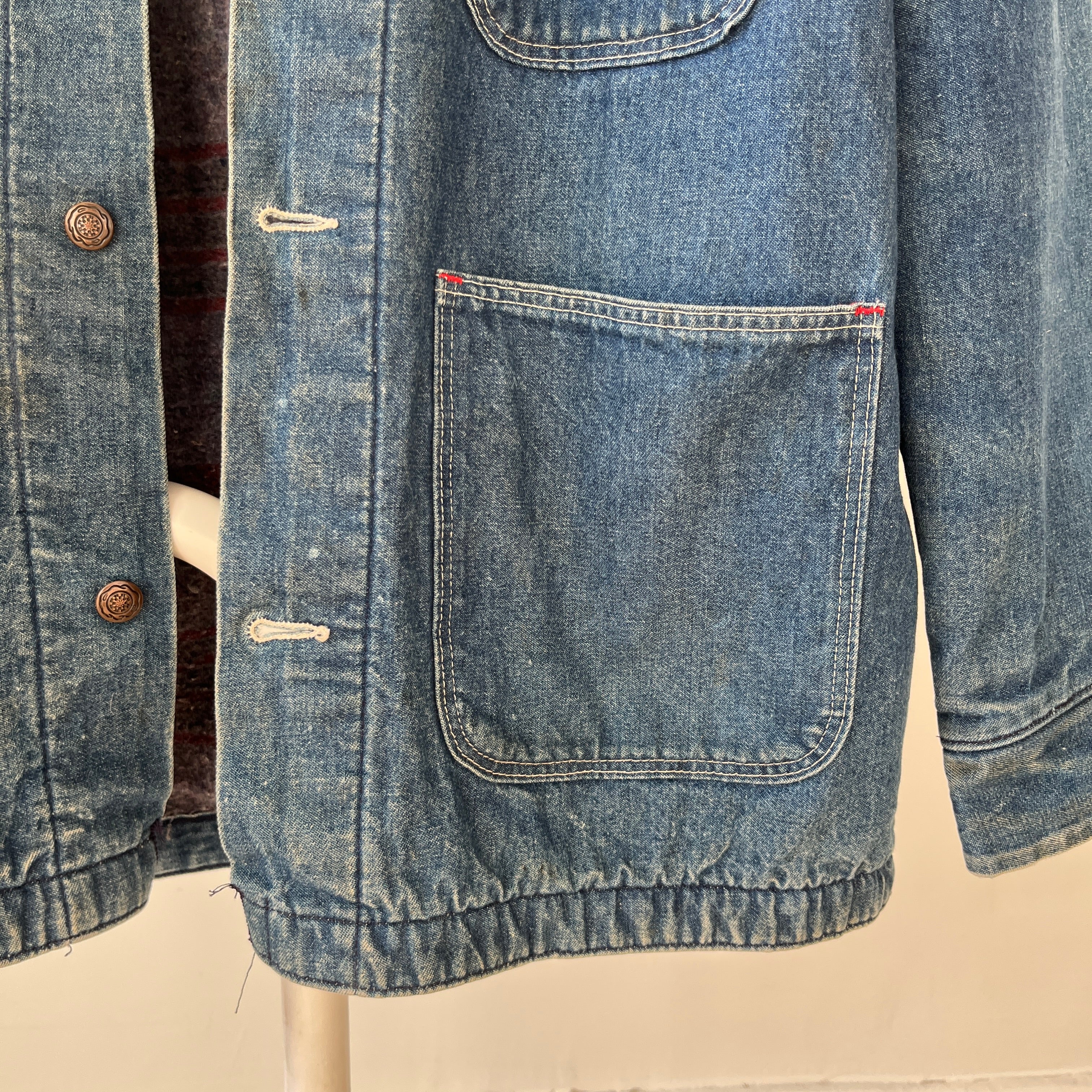 1970s Big Ben Wool Lined Chore Jacket