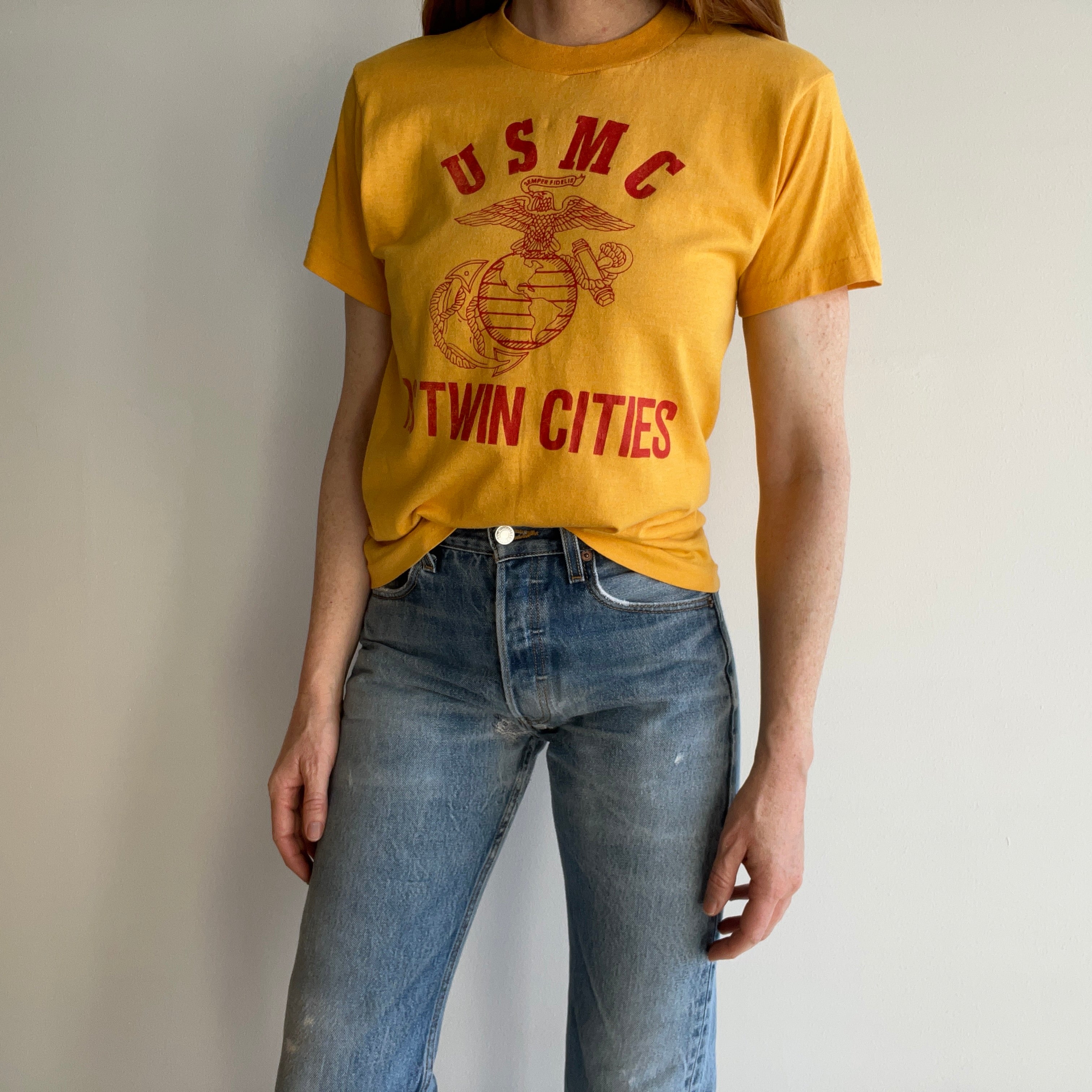 1980s United States Marine Corps RS Twin Cities T-Shirt