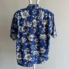 1980/1990s Fiji Made South Pacific Cotton Button Up Shirt