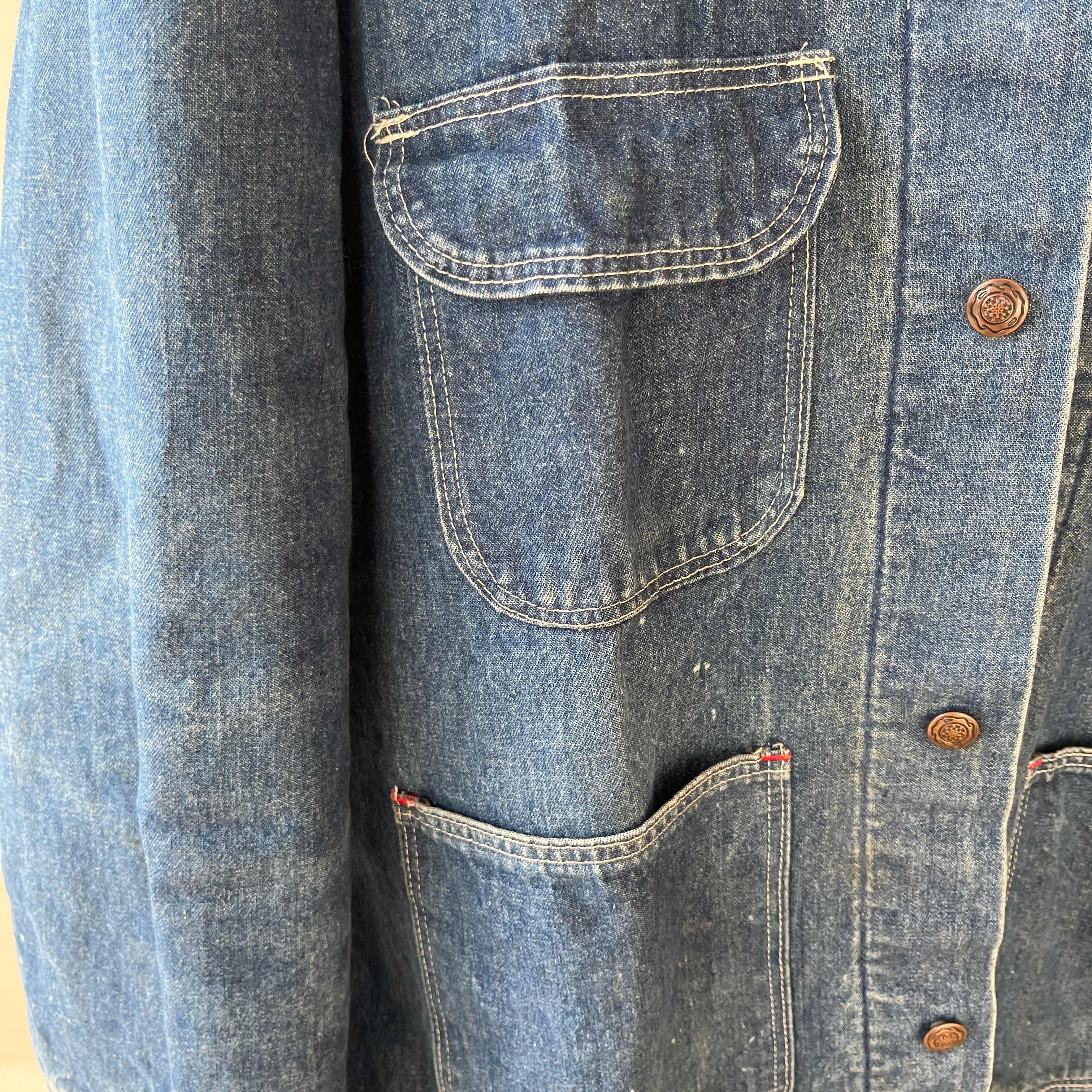 1970s Big Ben Wool Lined Chore Jacket