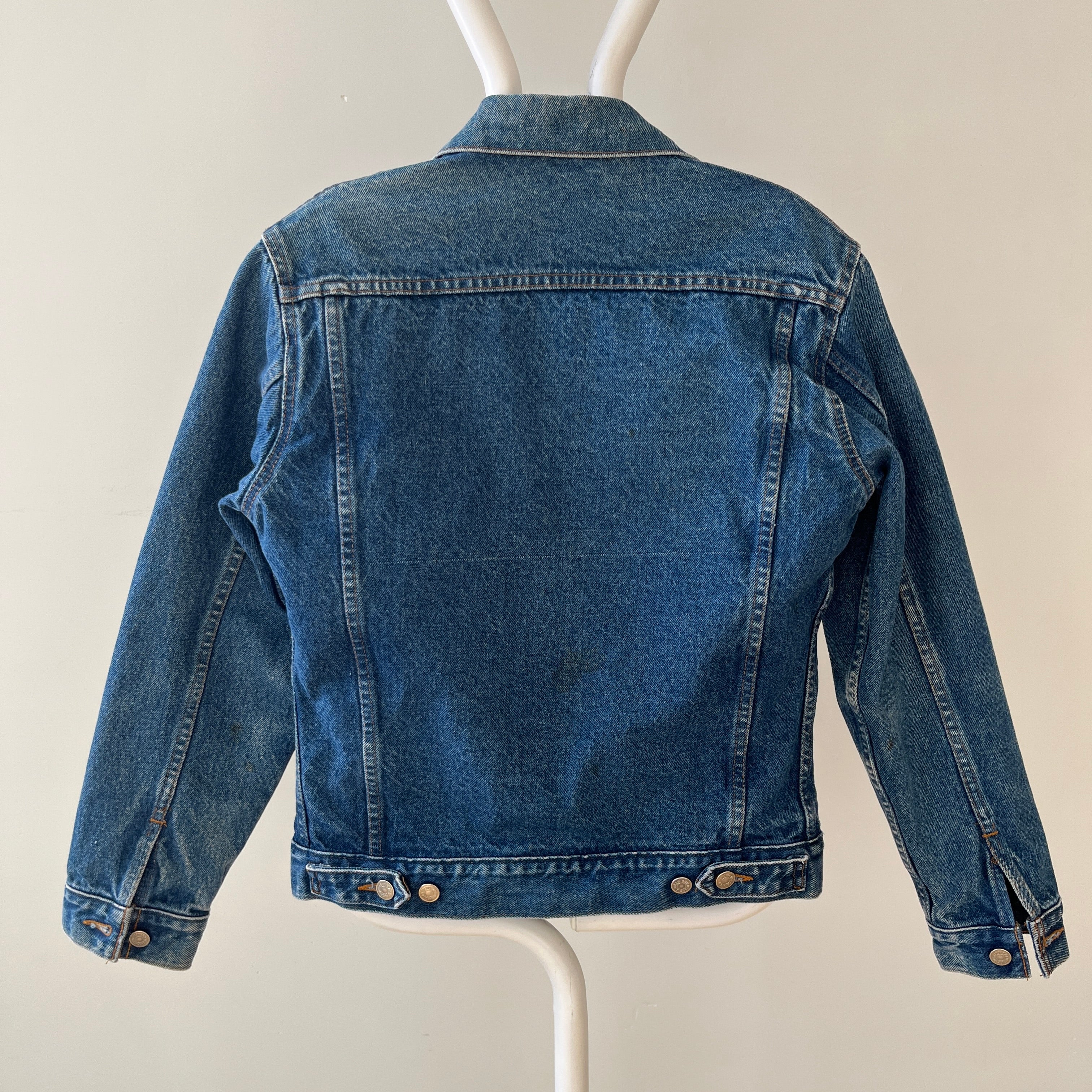 1980s/90s Lined J. Crew Denim Jacket - USA Made
