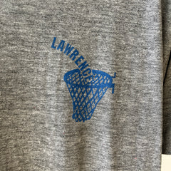 1980s/90s Grey Russell Lawrence Basketball T Shirt