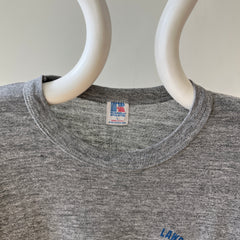 1980s/90s Grey Russell Lawrence Basketball T Shirt