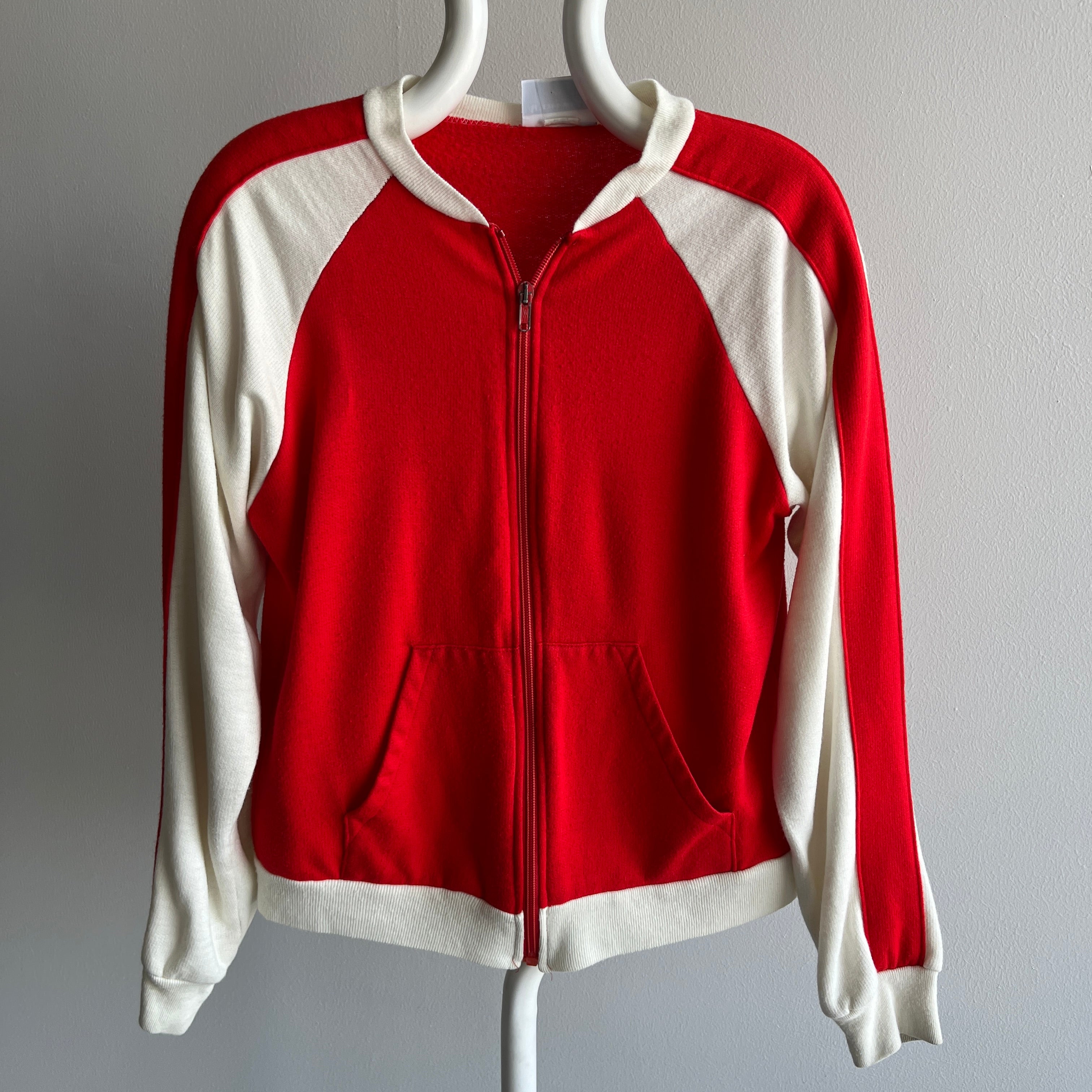 1970/80s Two Tone Zip Up by Activewear