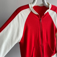 1970/80s Two Tone Zip Up by Activewear