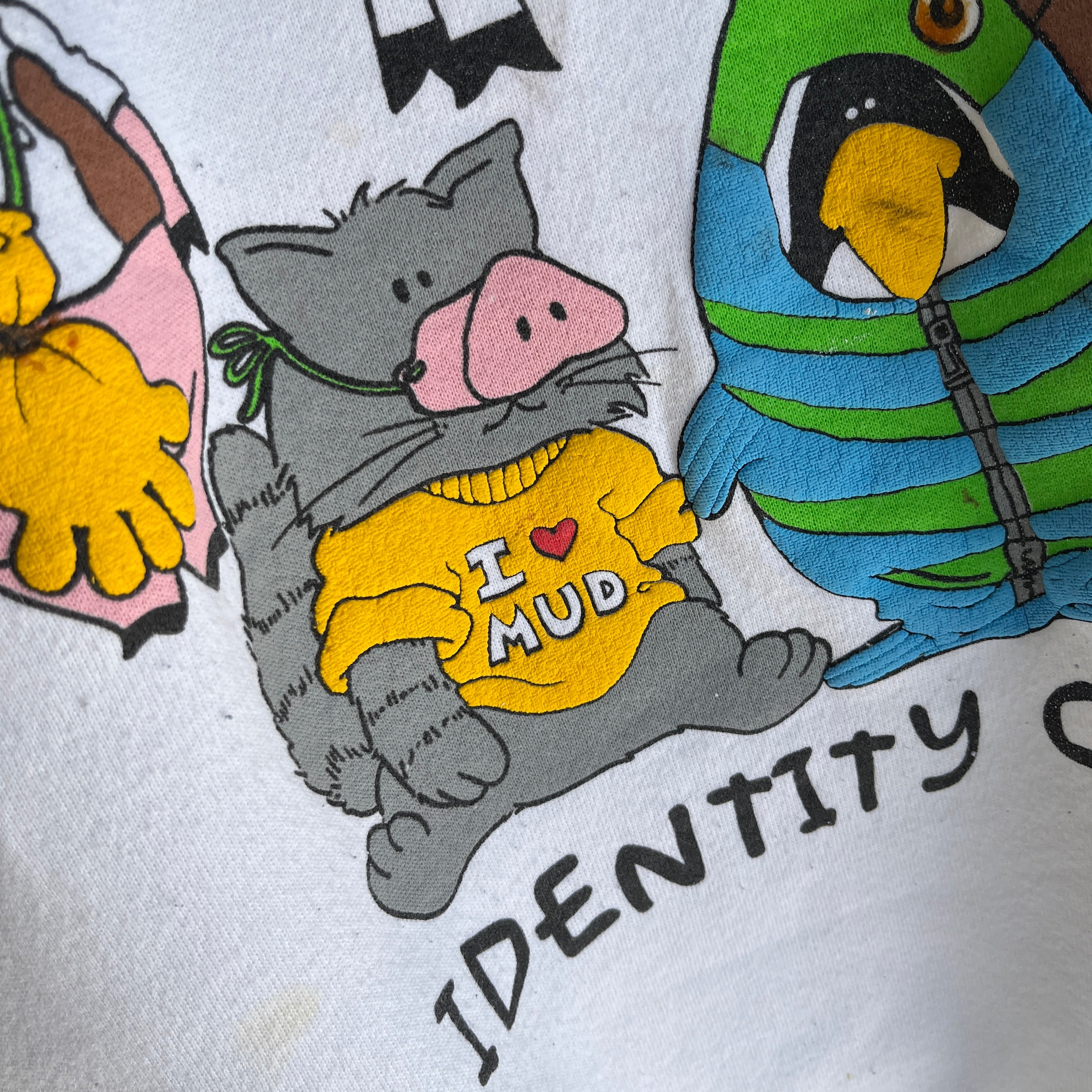 1980s OMFG IDENTITY CRISIS SWEATSHIRT