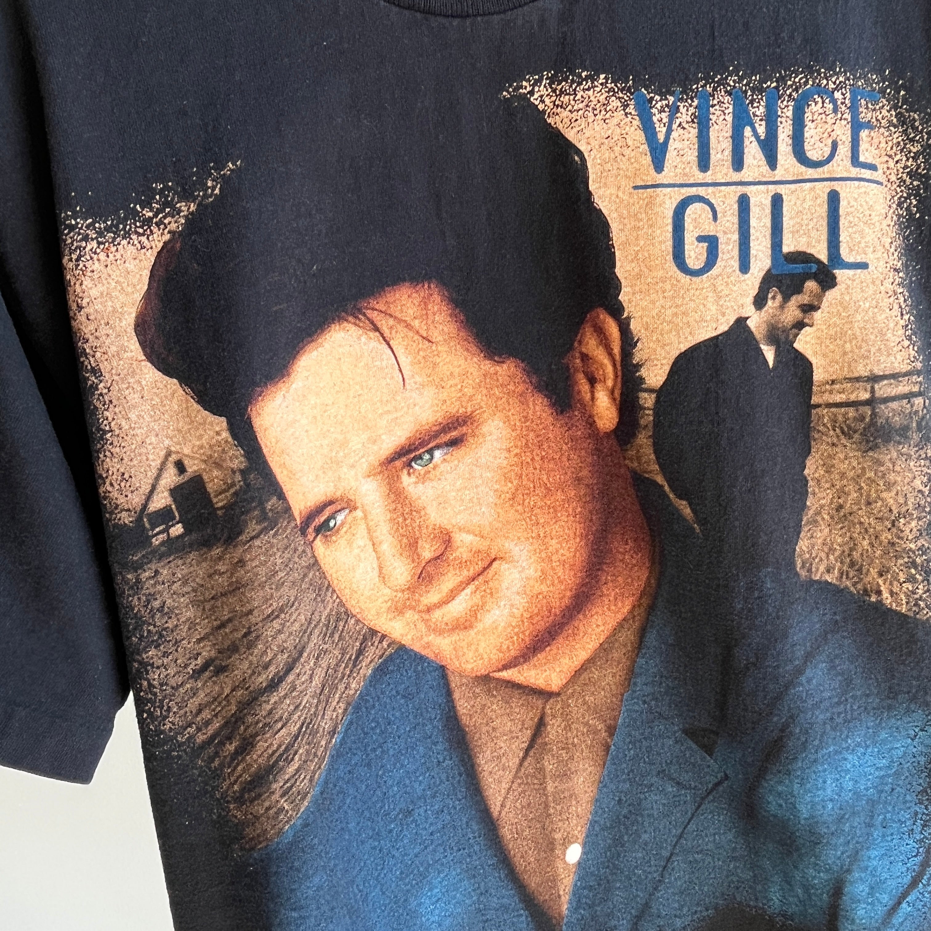 1990s Vince Gill Tour T-Shirt - Barely Worn