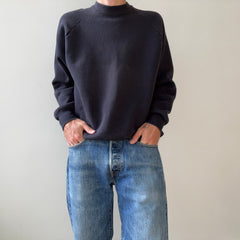 00s Heavy Weight Blank Black Sweatshirt par FOTL - Structuré