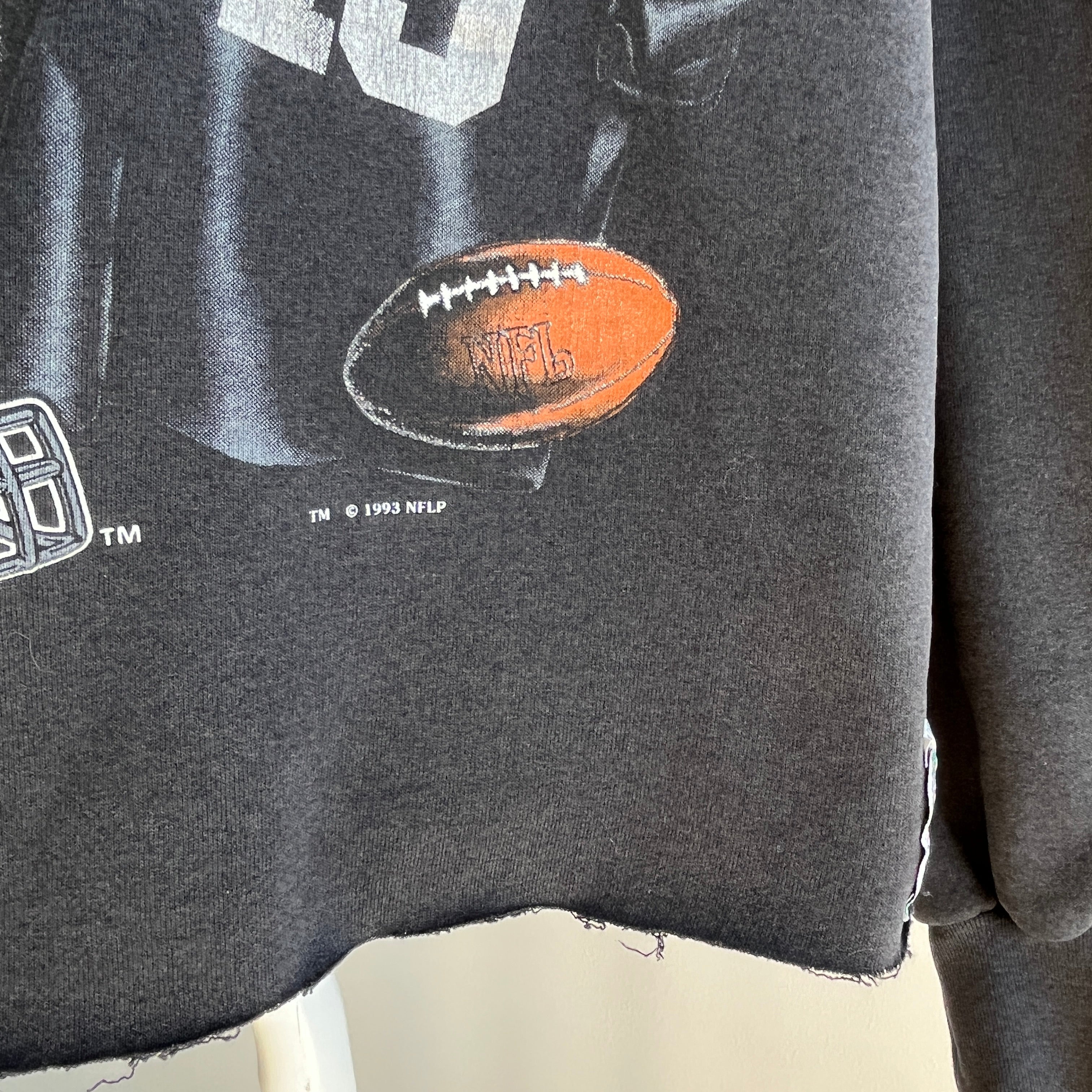 1993 Los Angeles Raiders DIY Crop Sweatshirt by Nutmeg