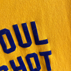 1970s Foul Shot King 5-3-1 DIY Cotton T-Shirt by Sportswear