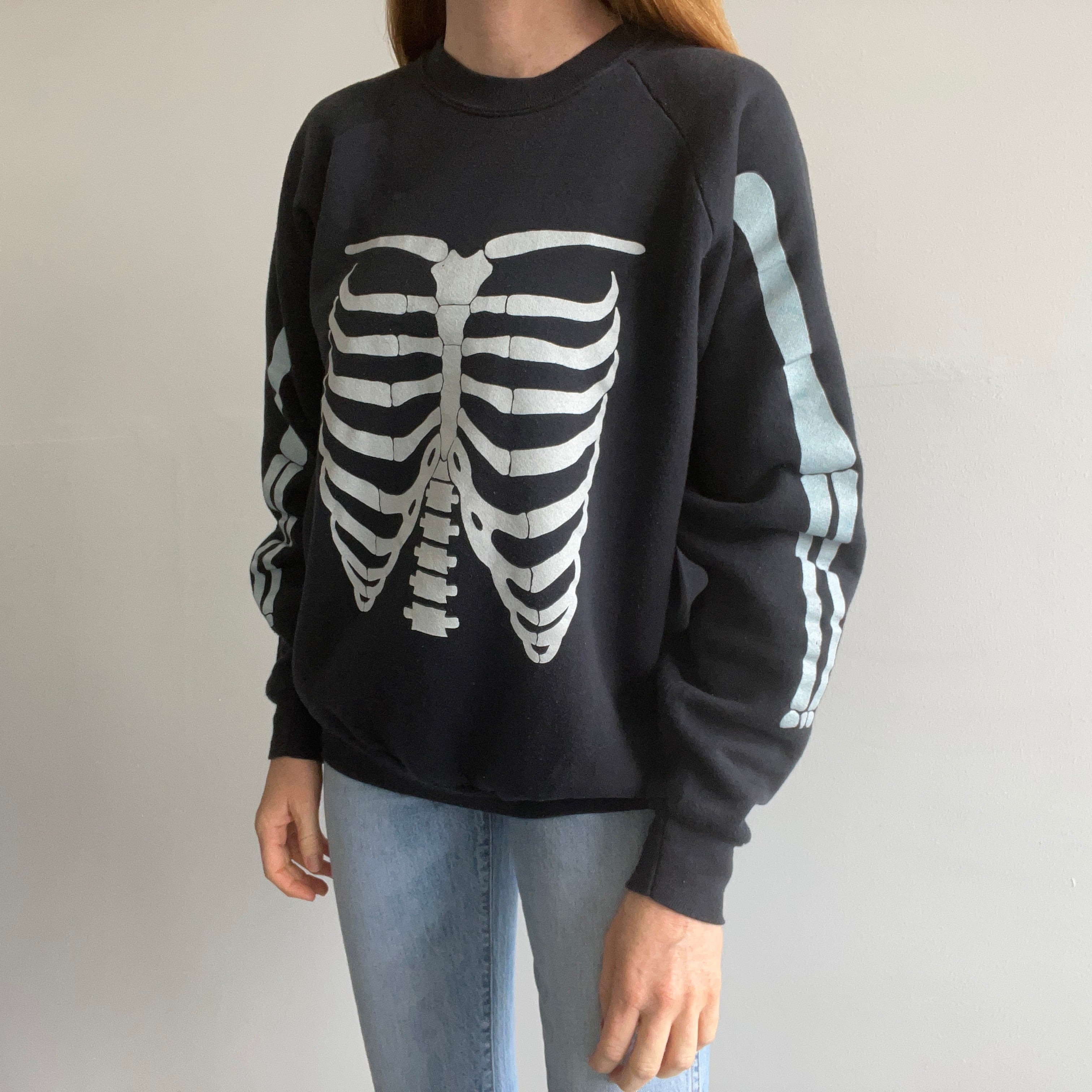 1980s Skeleton Sweatshirt