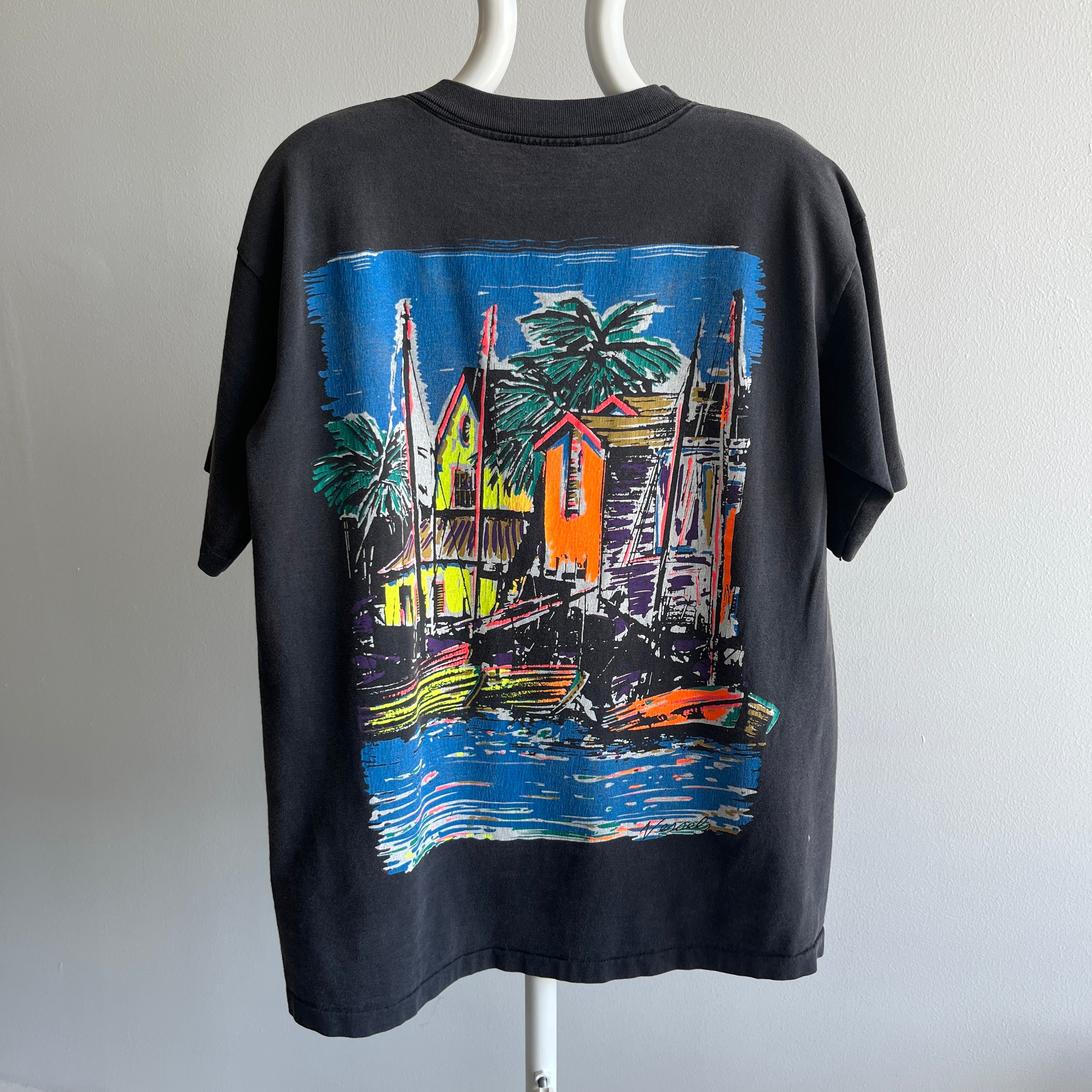 1980/90s Vessels Pocket T-Shirt but It's All About The Backside