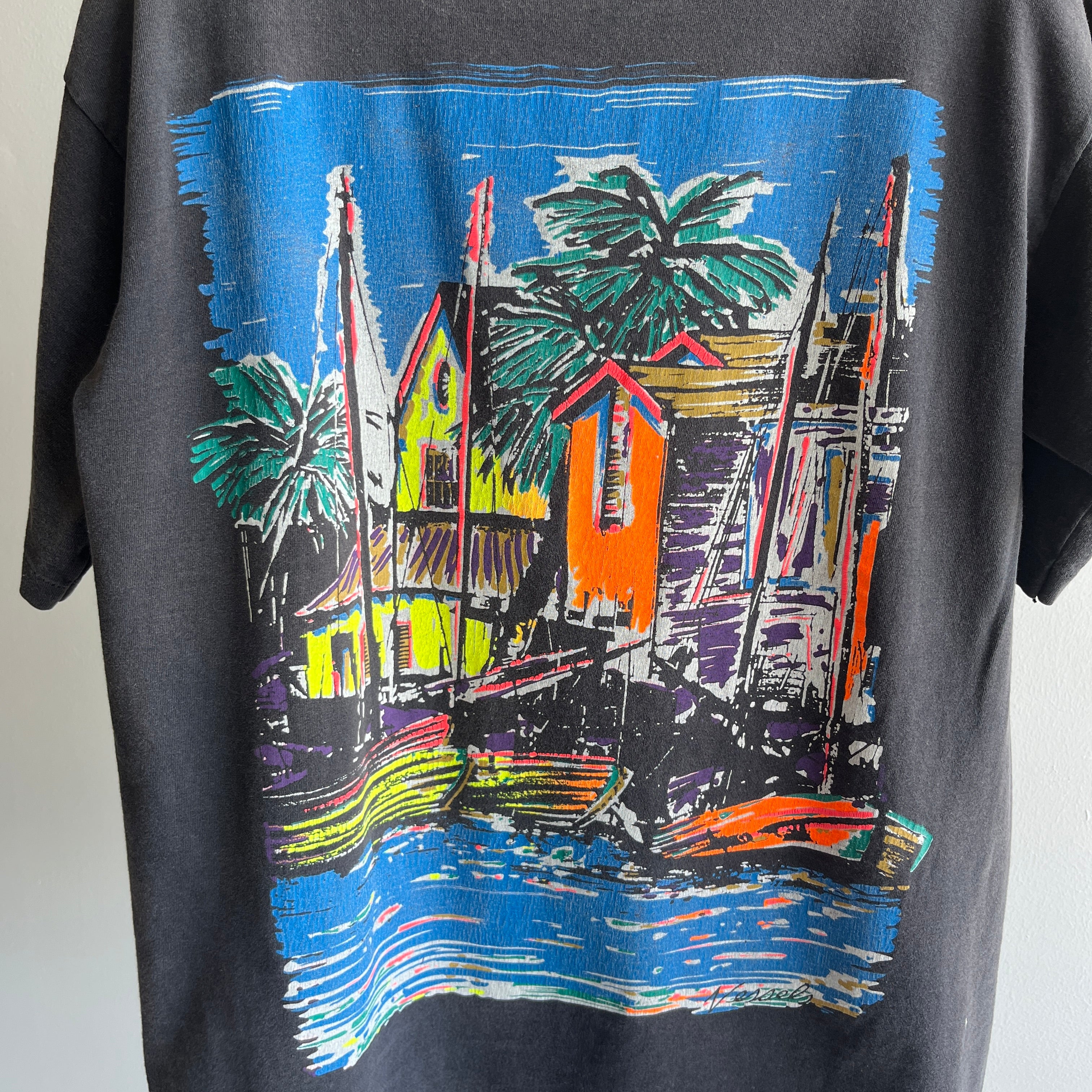 1980/90s Vessels Pocket T-Shirt but It's All About The Backside