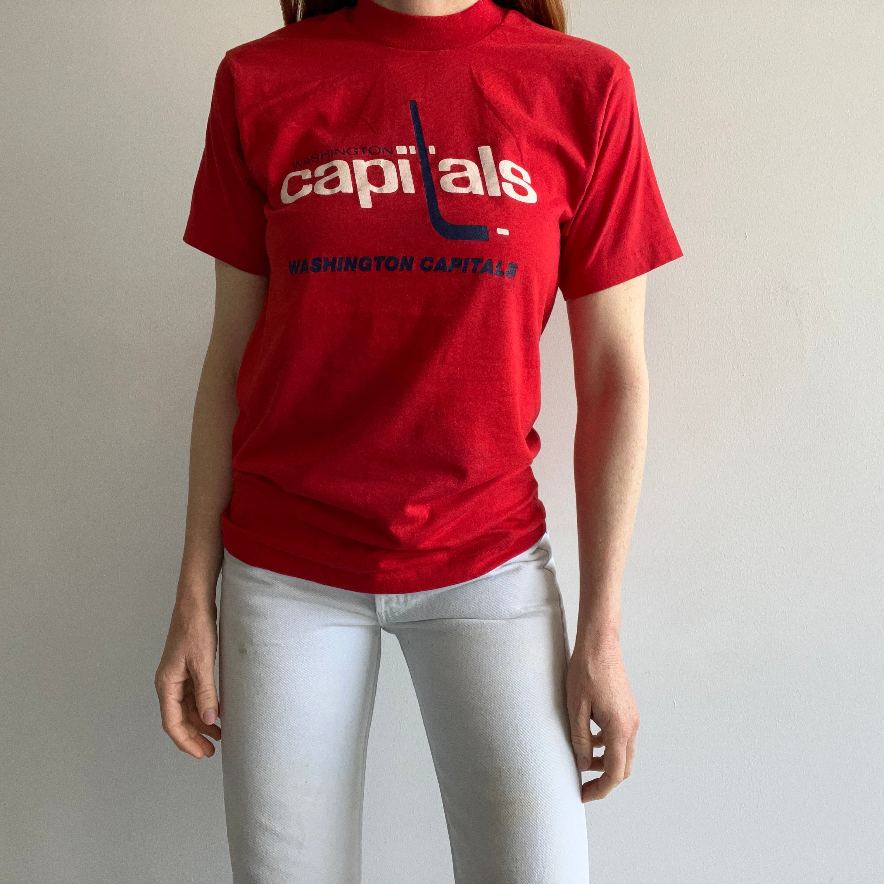 1980s Washington Capitals NHL T-Shirt