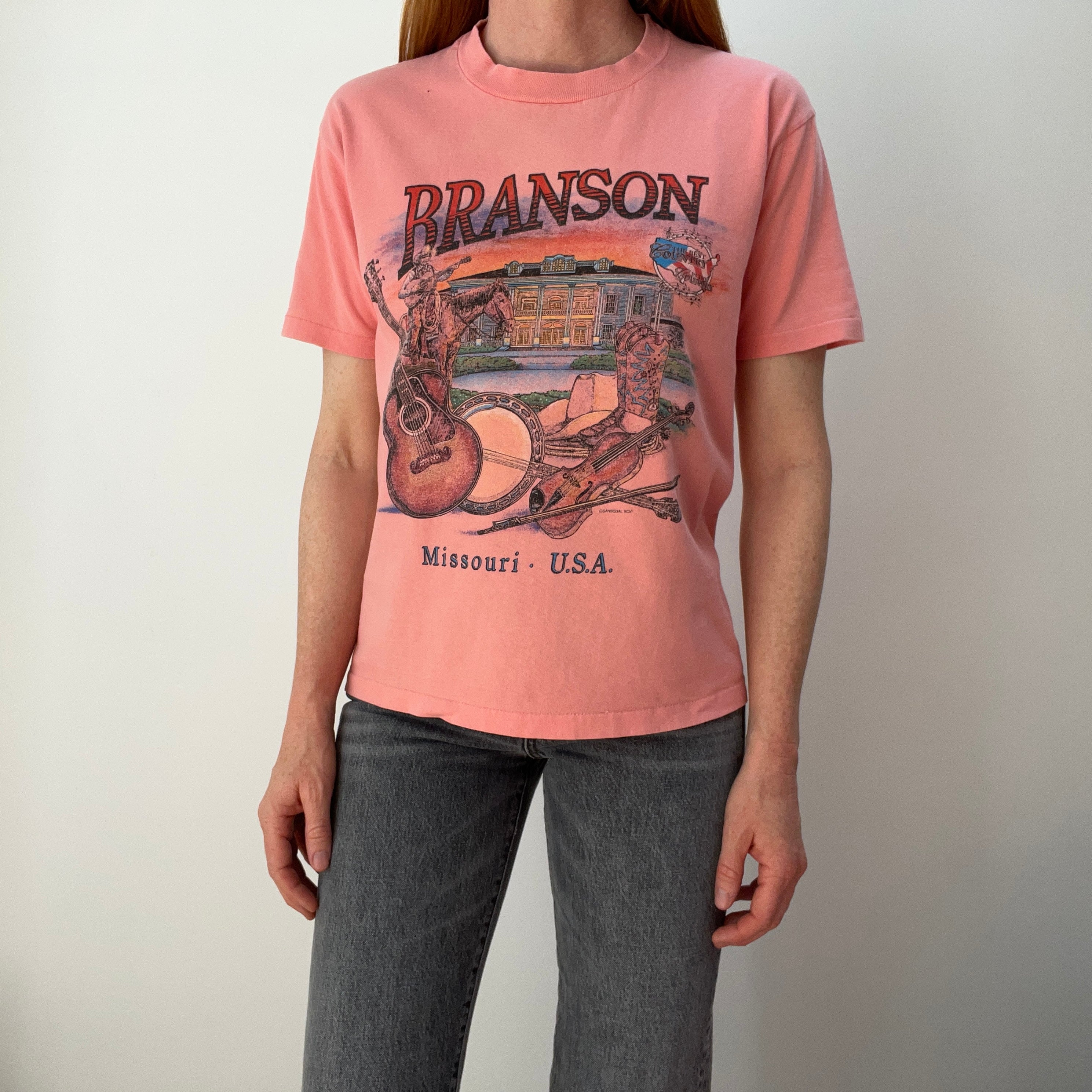 1996 Branson Missouri - The Best Country - Cotton T-Shirt