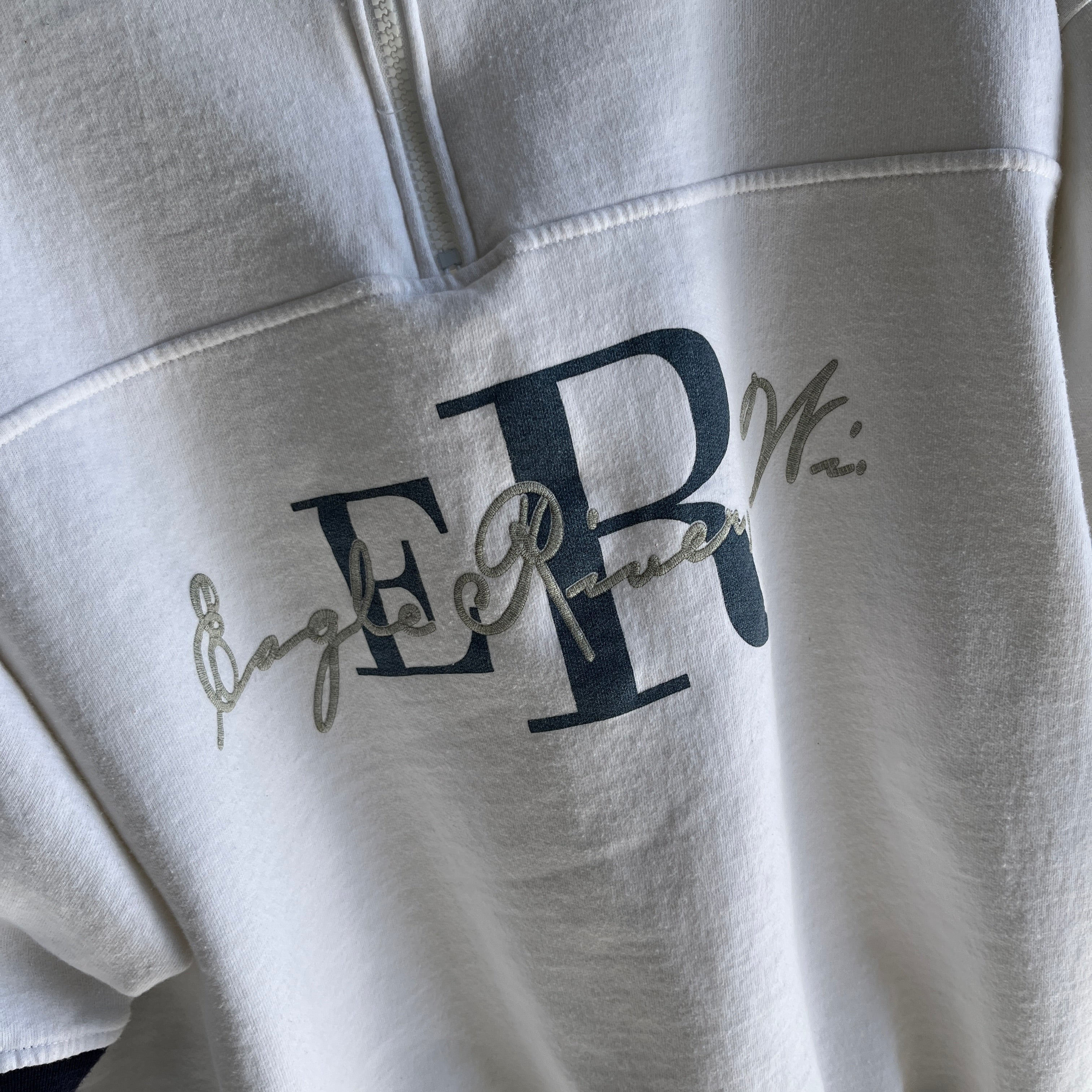 1980s Eagle River, Wisconsin 1/4 Zip Sweatshirt