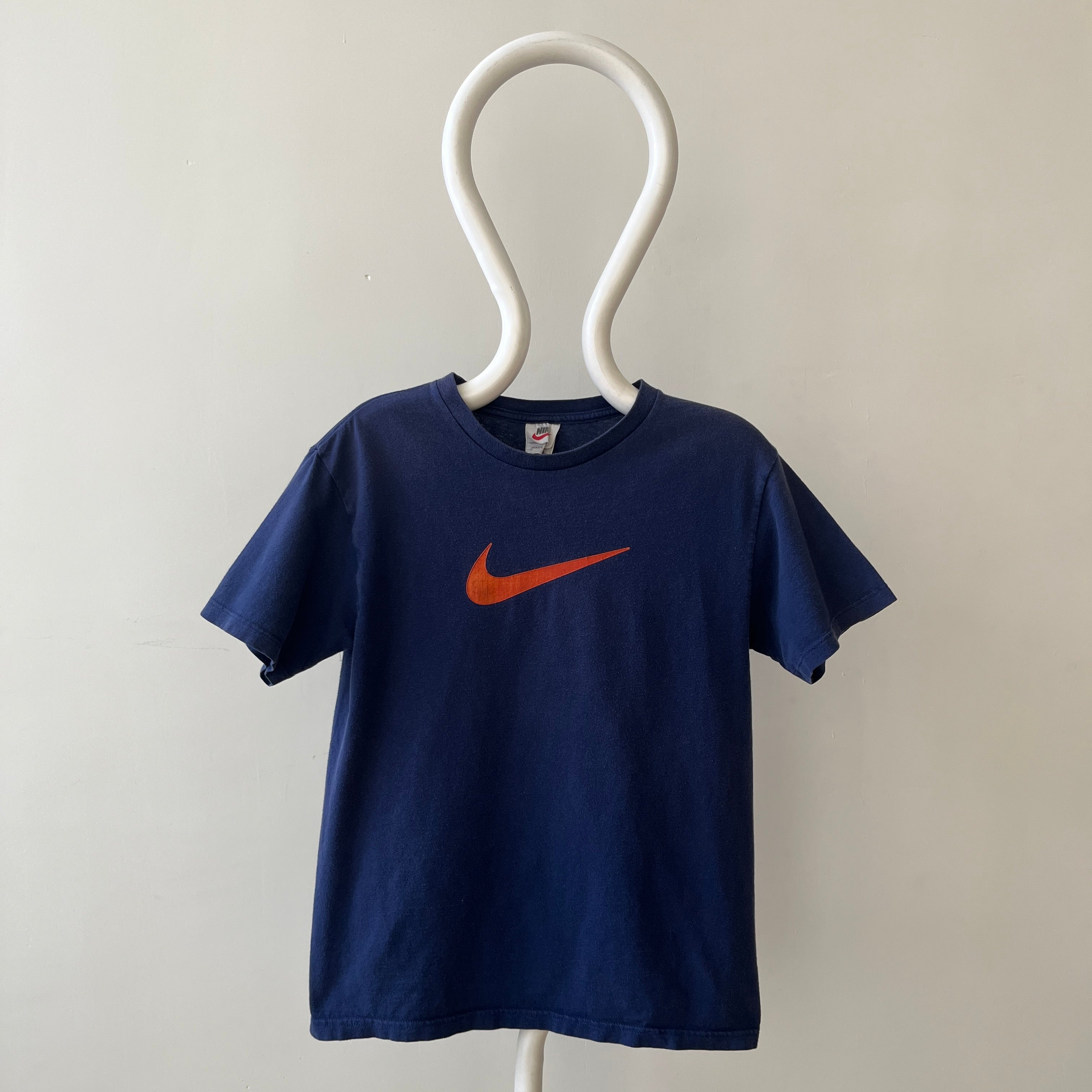 1990s Navy Blue Nike T Shirt - USA Made