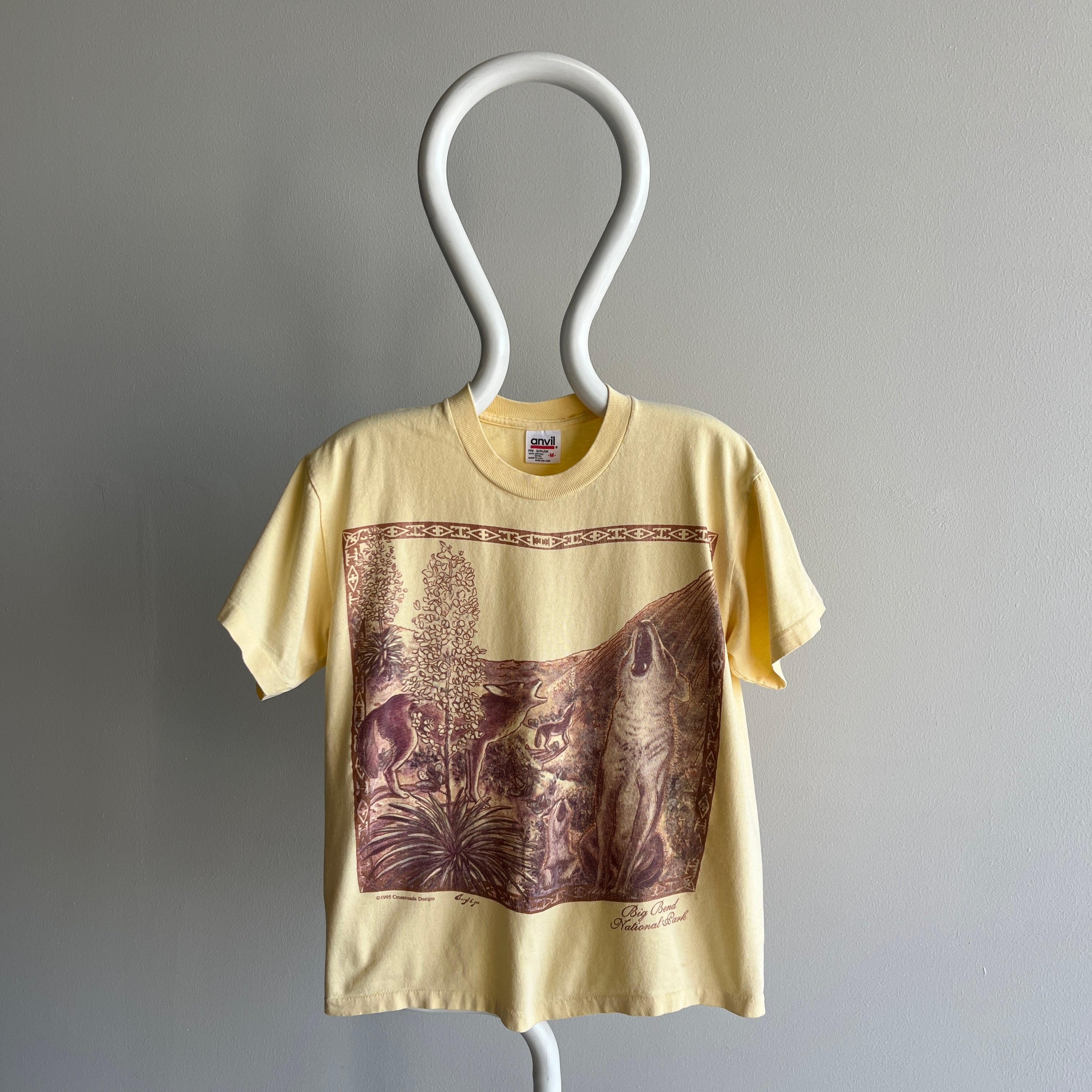 1995 Big Bend National Park Wolf Buddy T-Shirt