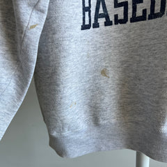 1980s Toledo Baseball Super Stained Sweatshirt that belonged to 