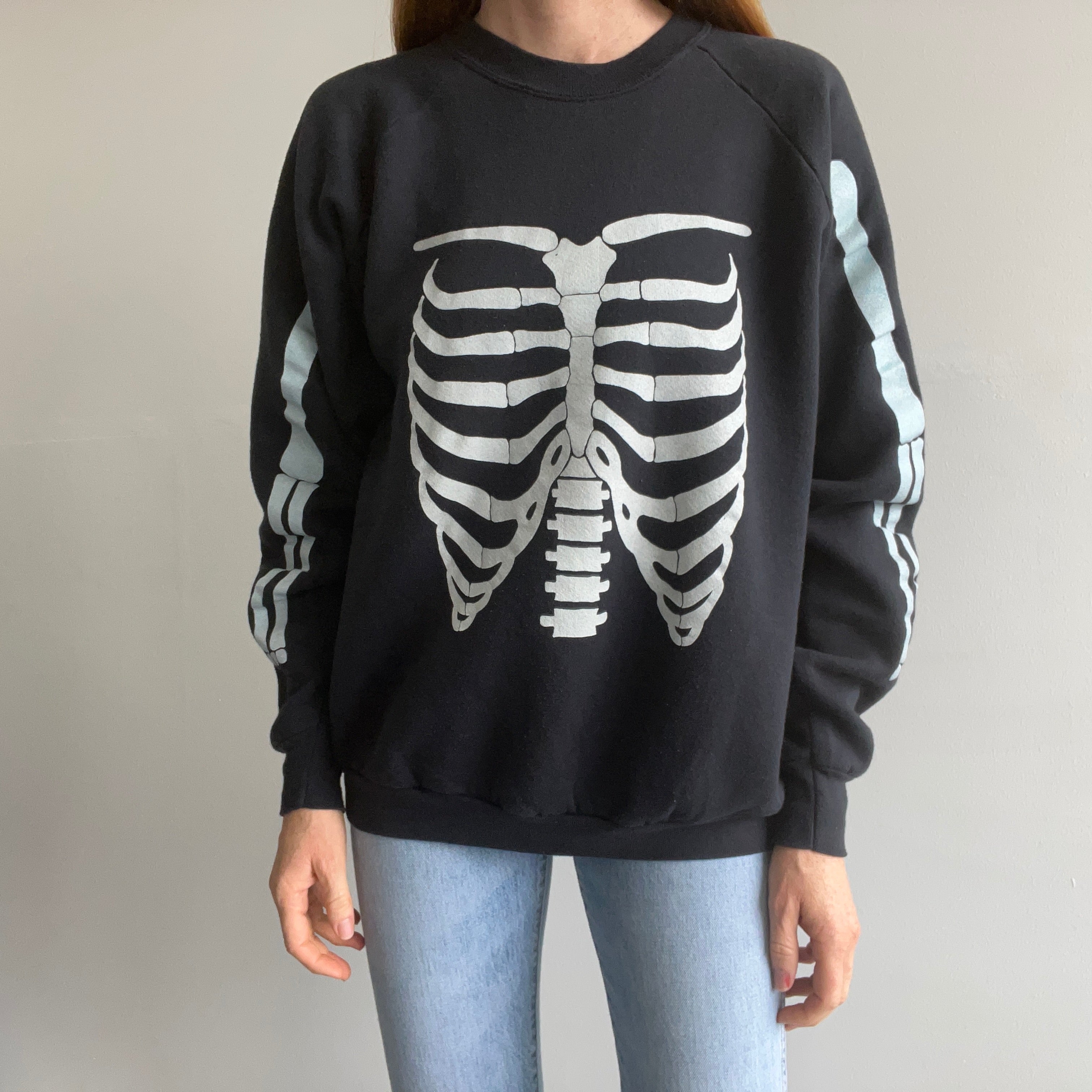 1980s Skeleton Sweatshirt