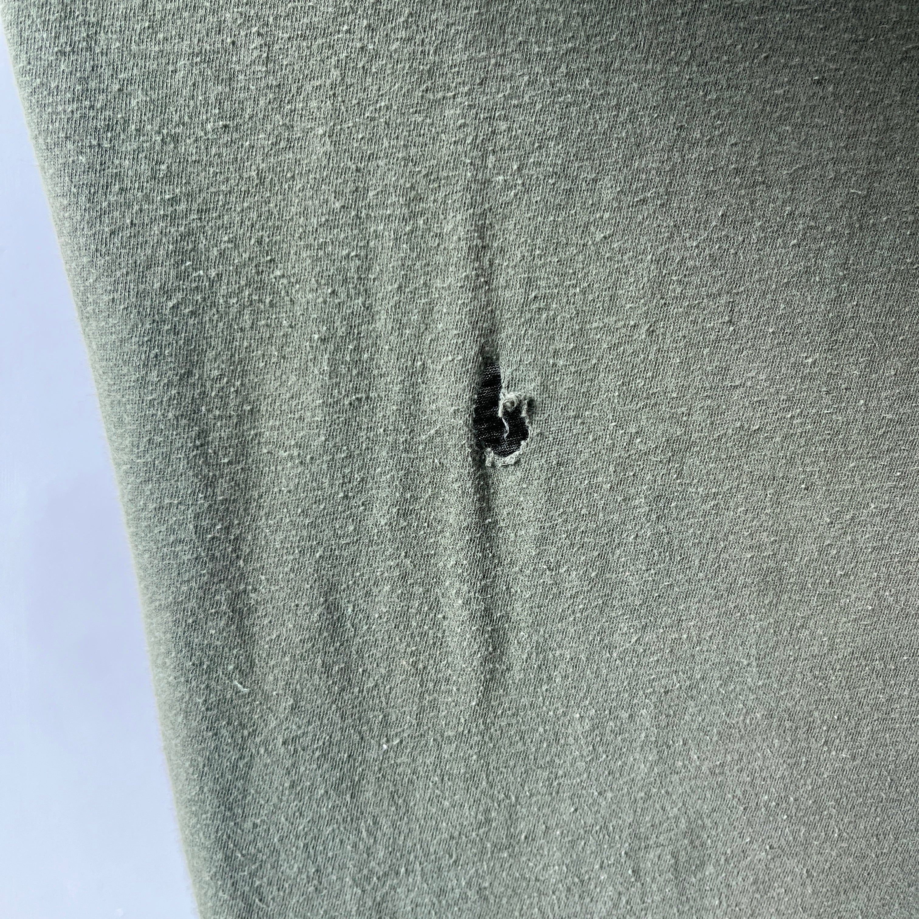 1980s Olive Green Muscle T Shirt