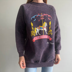 1980s Las Vegas Carousel Heavy Weight Sweatshirt