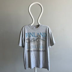 1990/00s Finland Wolf T-Shirt by Screen Stars