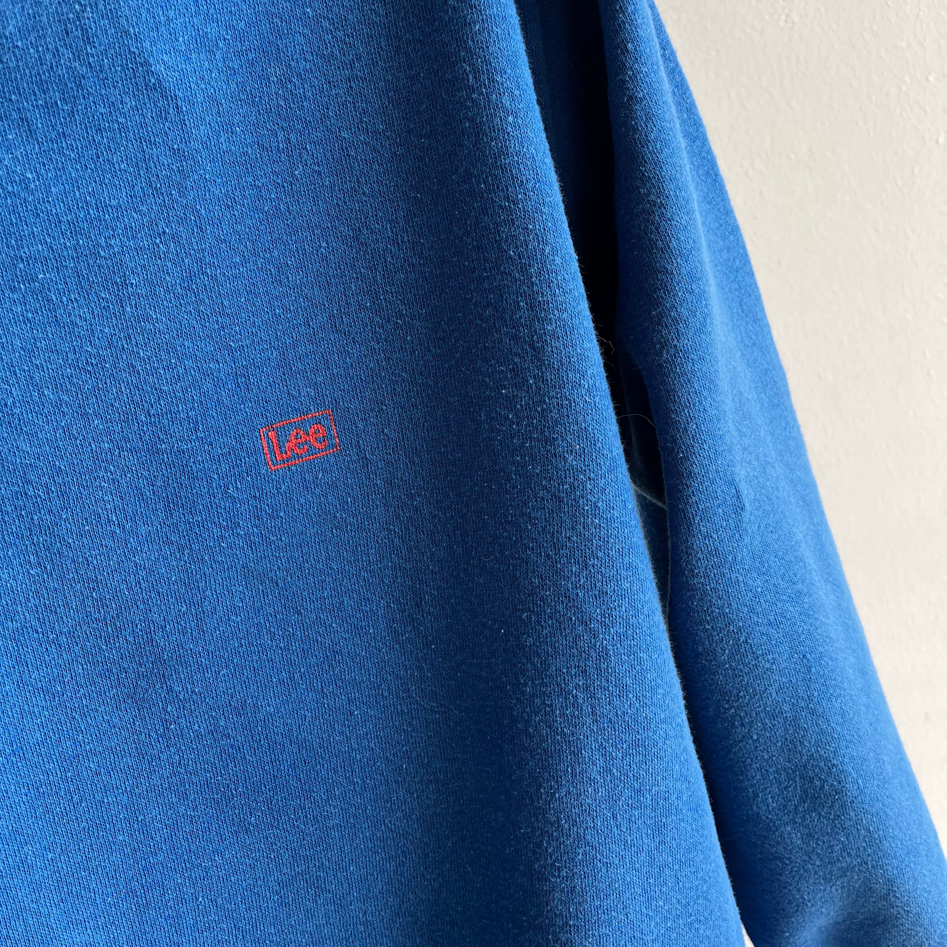 1980s Lee Brand Boat Neck Sweatshirt