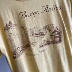 1980s Borgo Antico Roccella Ionica Italy Tourist T-Shirt