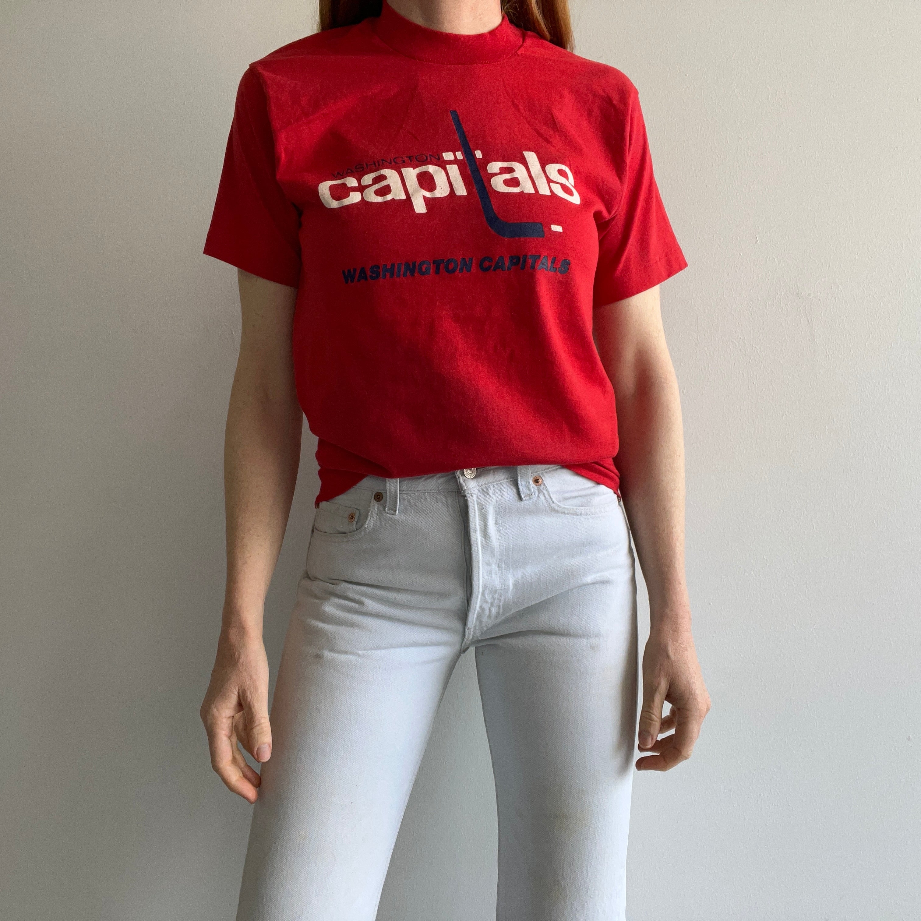 1980s Washington Capitals NHL T-Shirt