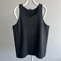 1890s Blank Faded Black Tank Top