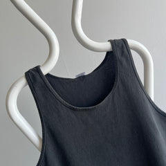 1890s Blank Faded Black Tank Top