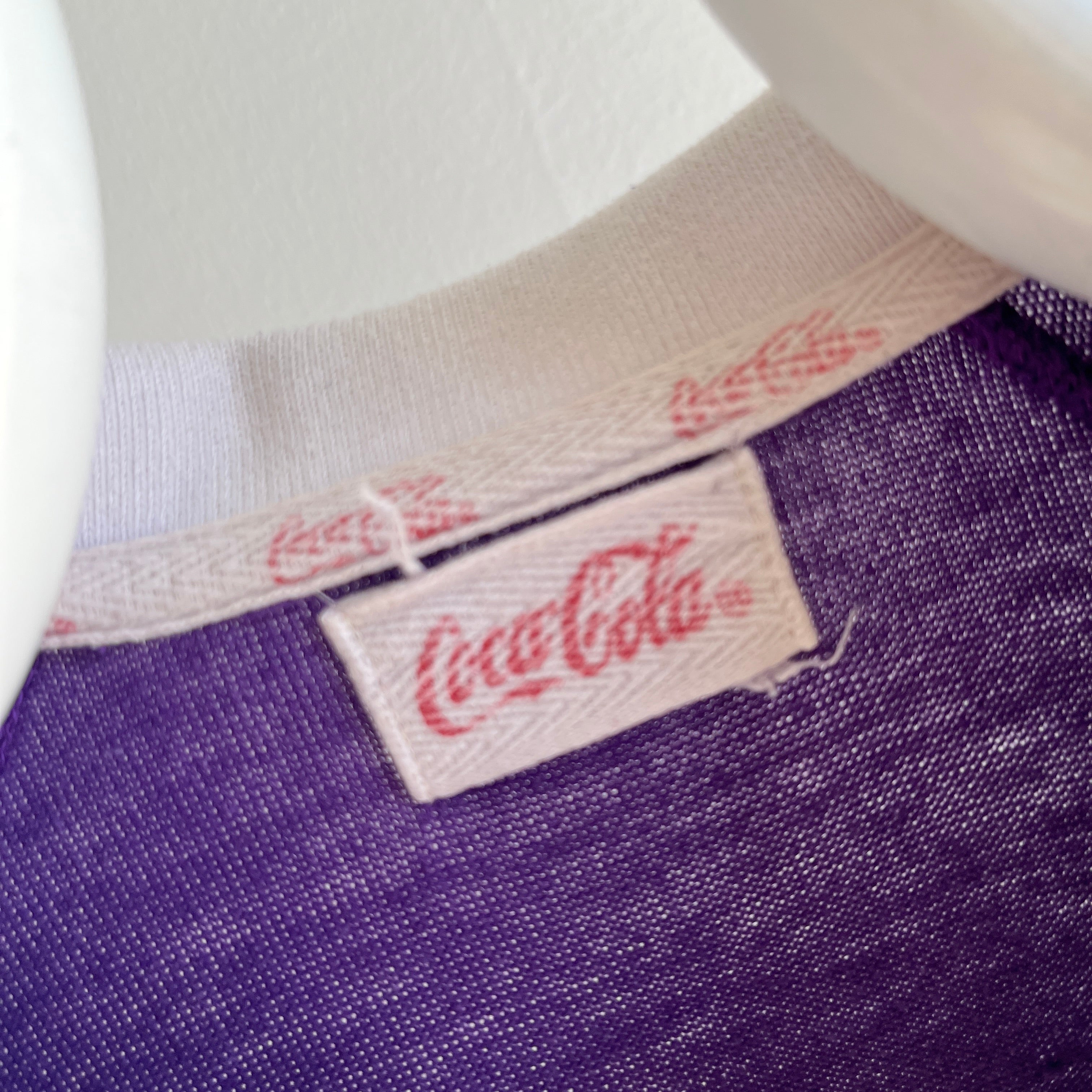 1990/2000s Coke Rugby Shirt/Sweatshirt